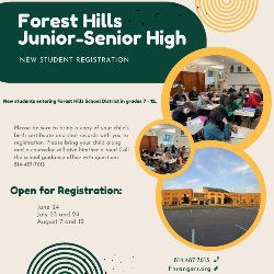 New student registration